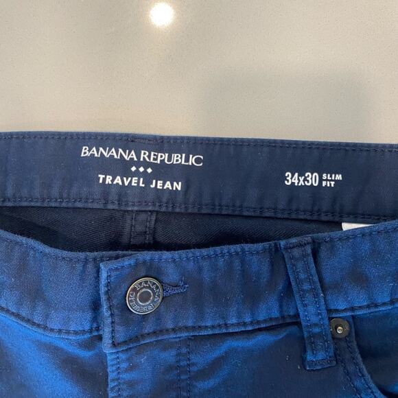 Banana Republic Men's Slim Fit Traveler Pant - 34x30 - Picture 4 of 10